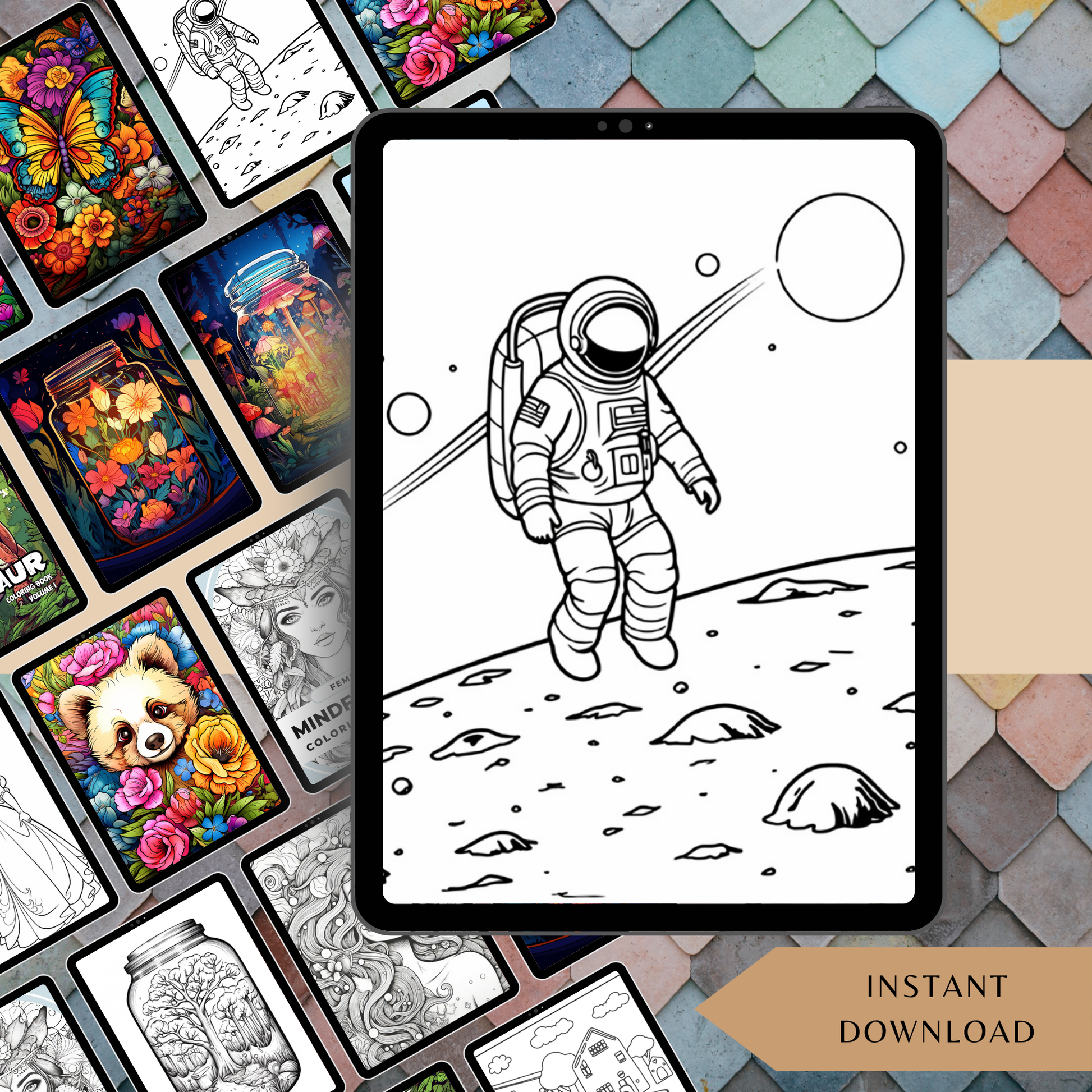 PLR Coloring Pages Mega Pack