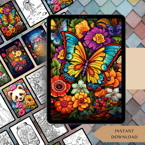 KDP Coloring Book Templates