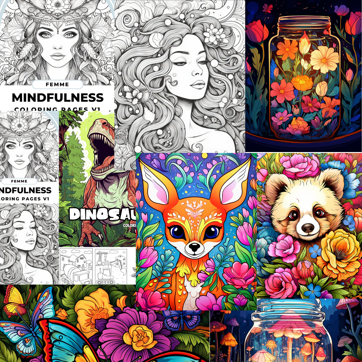 PLR Coloring Books for Resale
