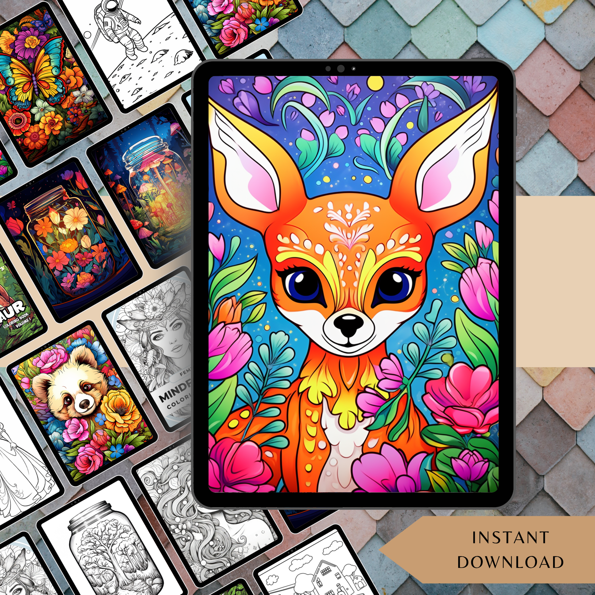 Coloring Book Mega Bundle