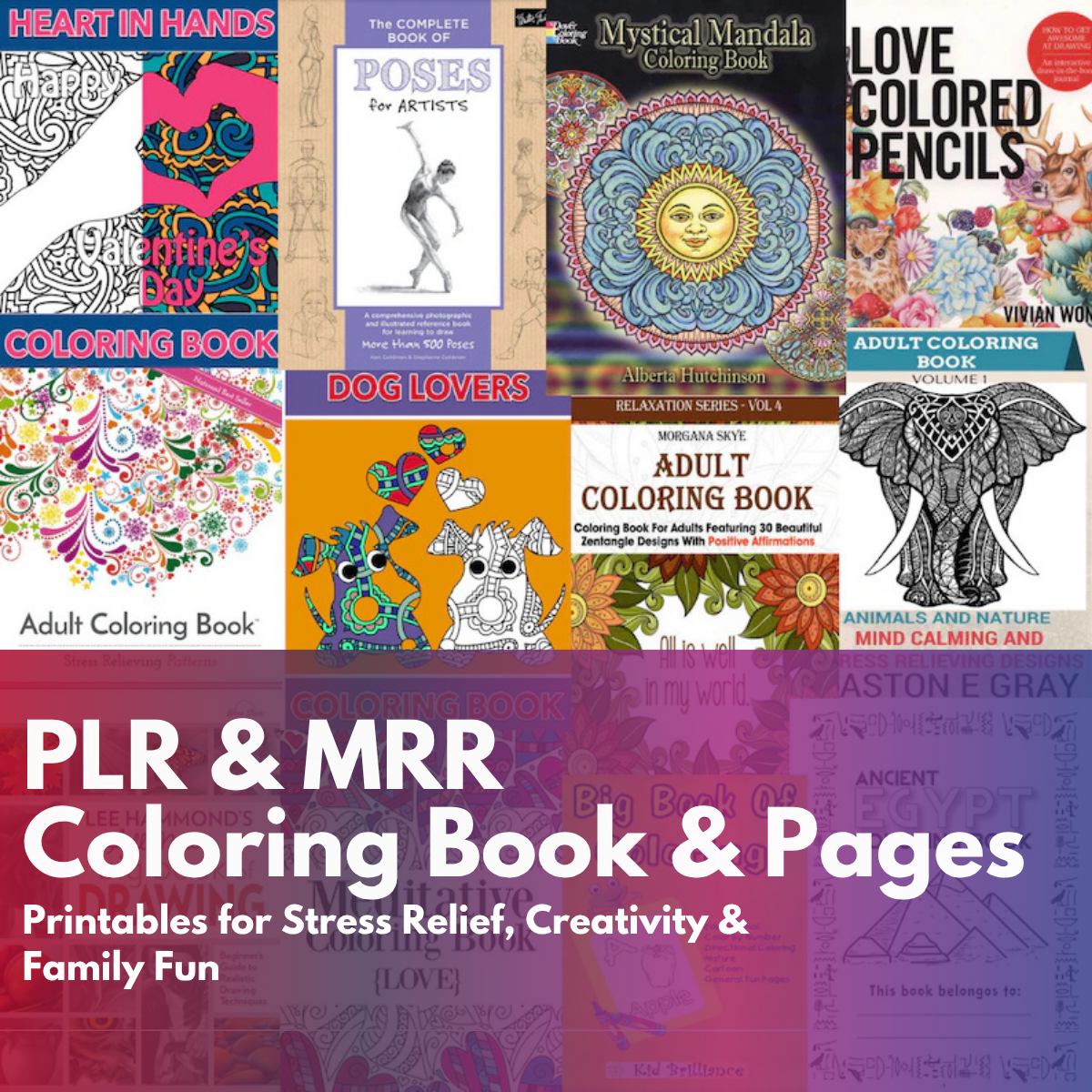 Stress Relief Coloring Pages